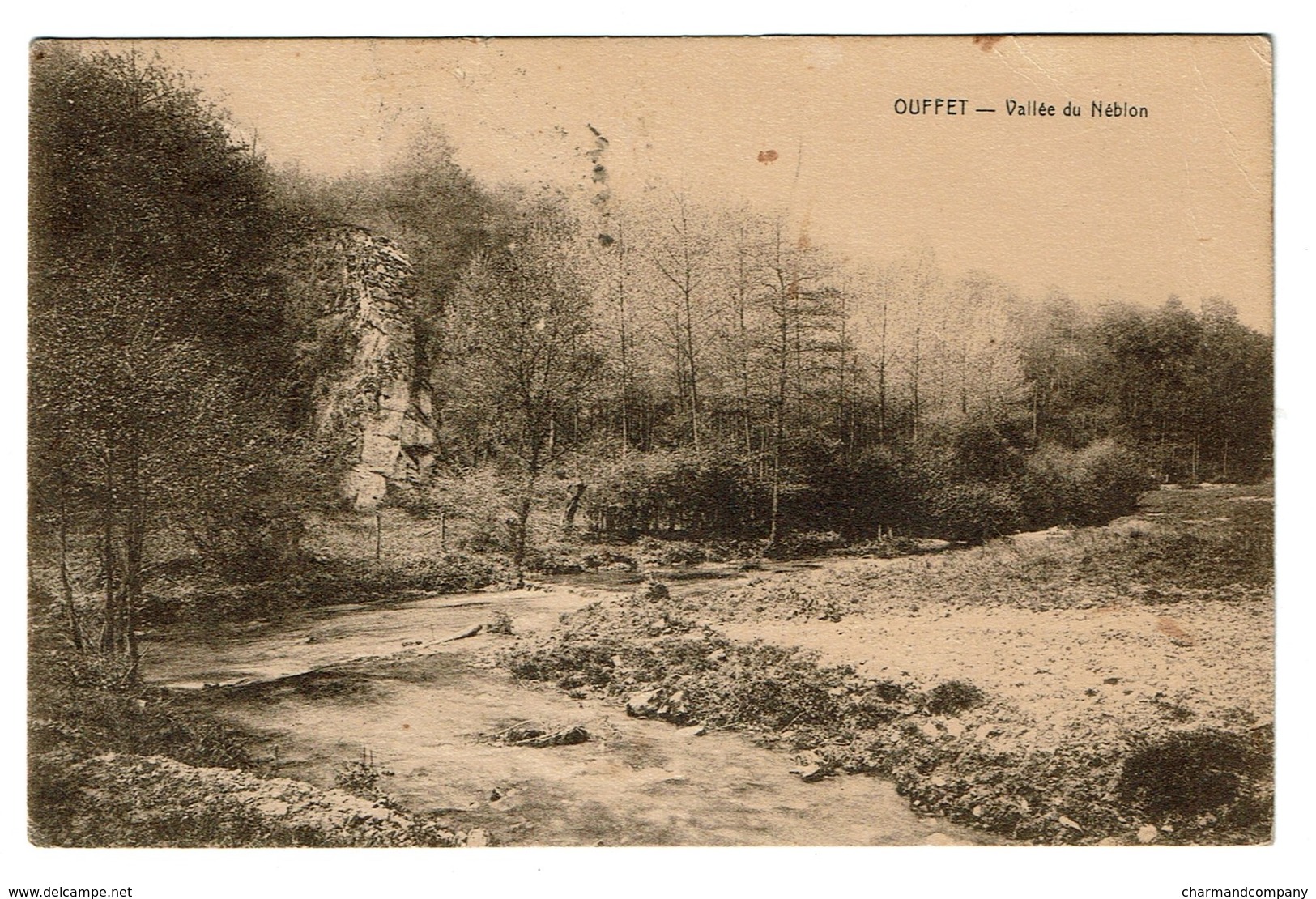 Ouffet - Vallée Du Néblon - 1925  - 2 Scans - Ouffet