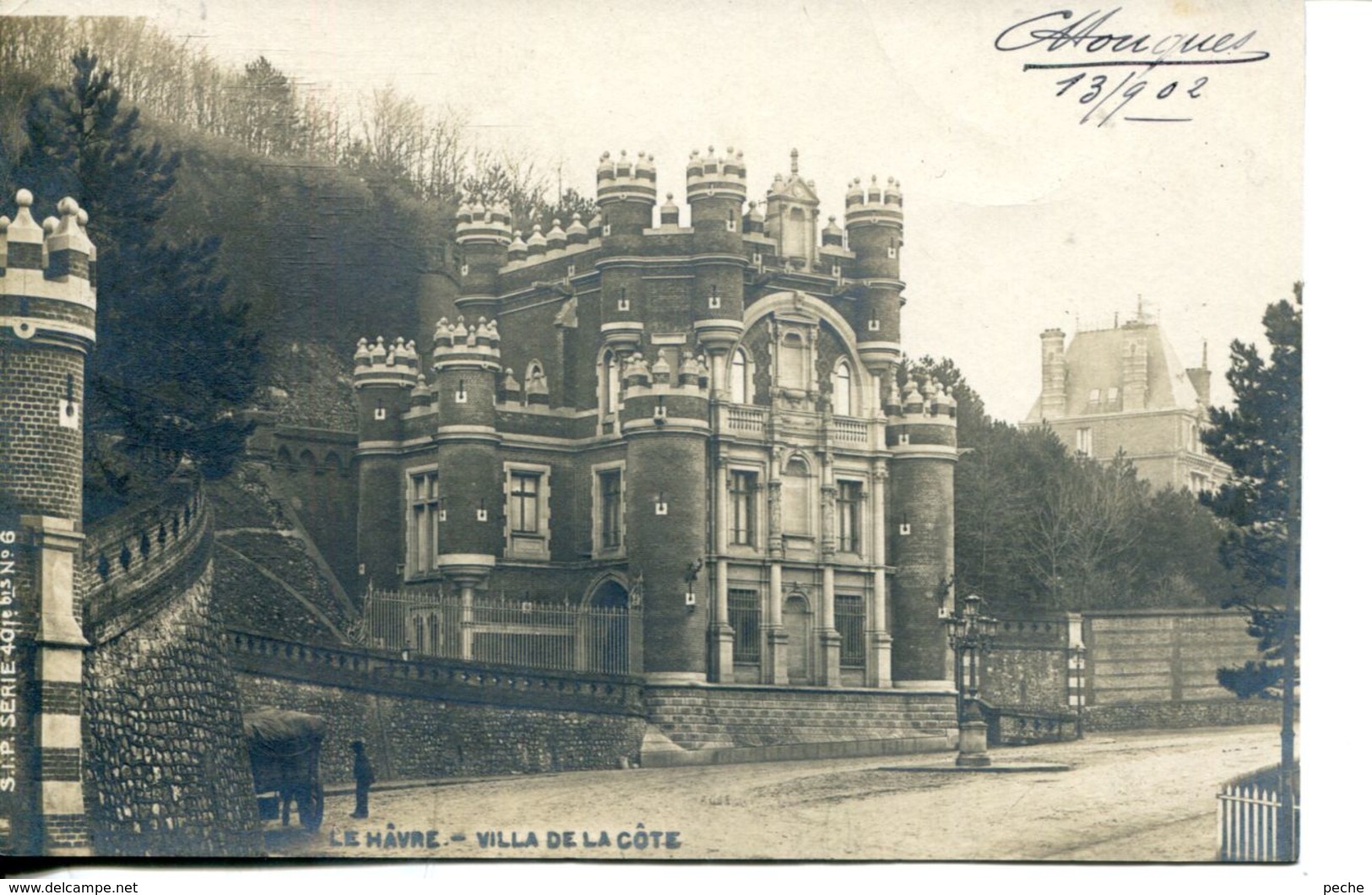 N°70197 -cpa Le Havre -villa De La Côte- - Non Classés