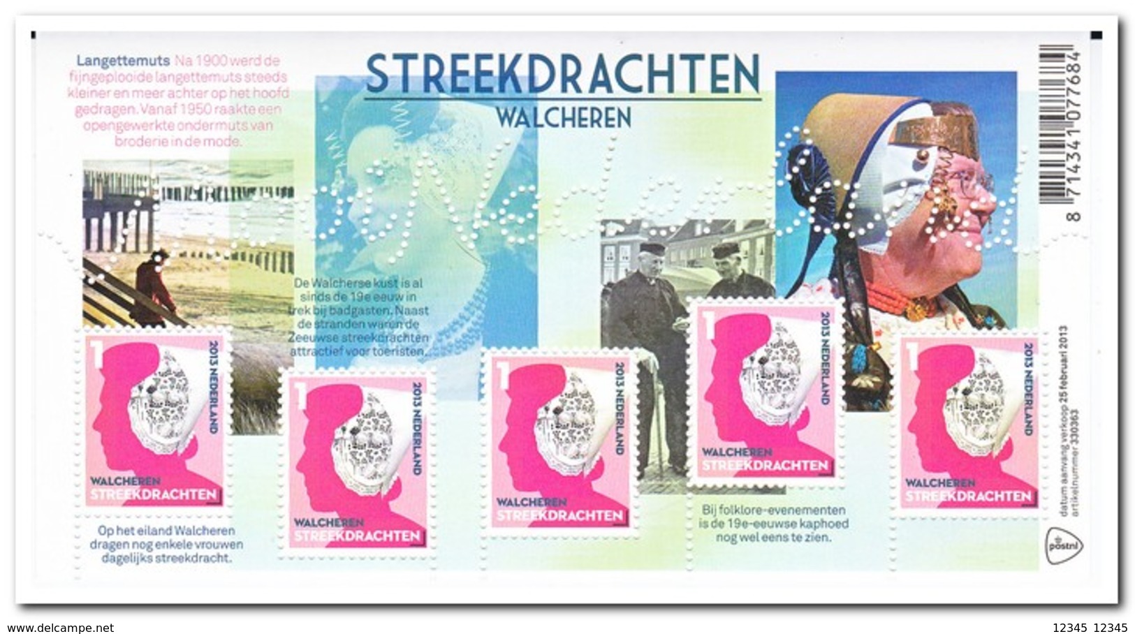 Nederland 2013, Postfris MNH, NVPH 3027, Beautiful Netherland, Walcheren - Ongebruikt