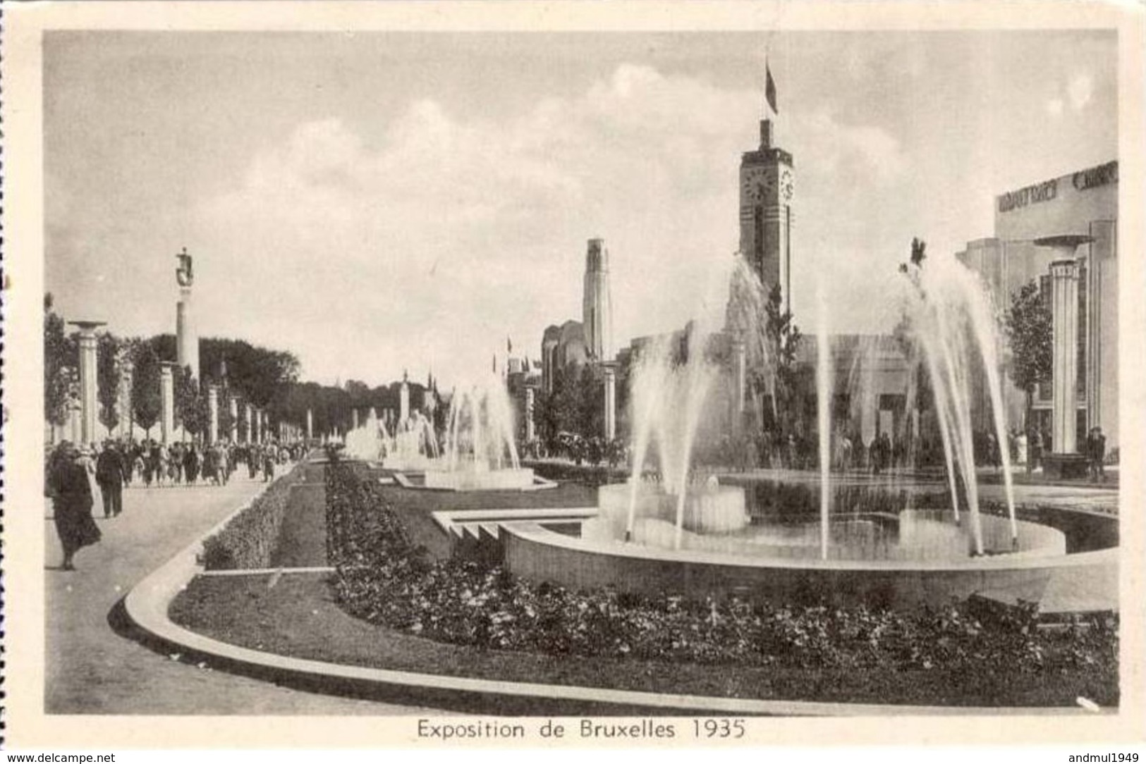 BRUXELLES - Exposition 1935 - Vue D'ensemble - Expositions