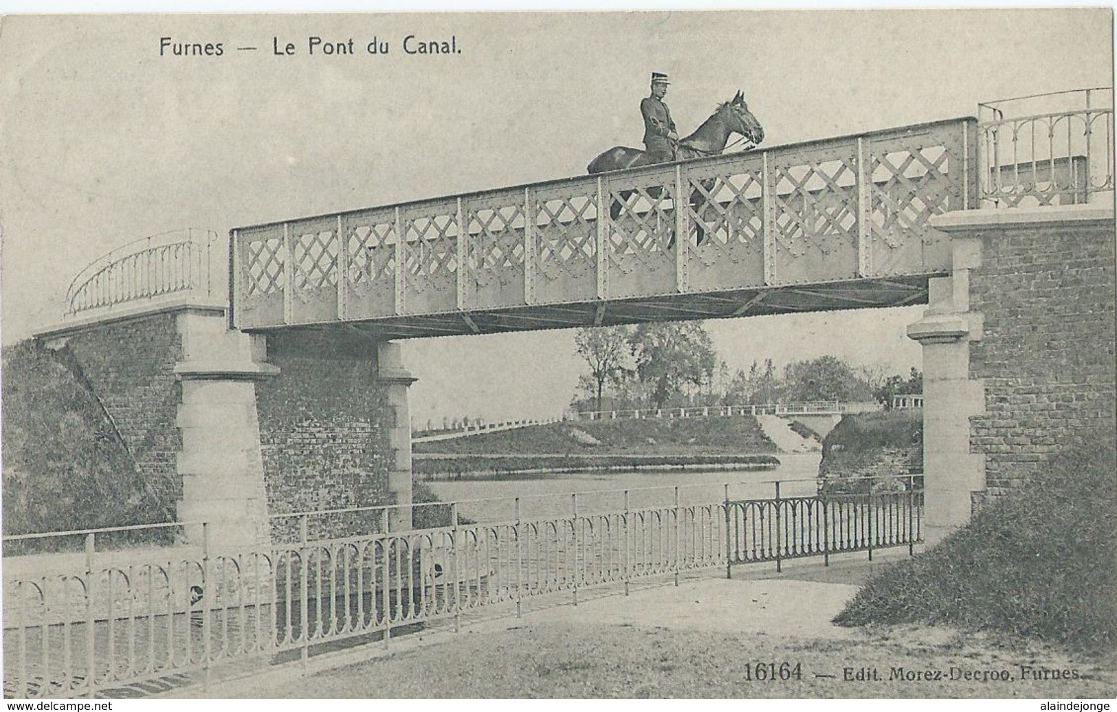 Veurne - Furnes - Le Pont Du Canal - 16164 Star - Edit. Morez-Decroo - 1910 - Veurne