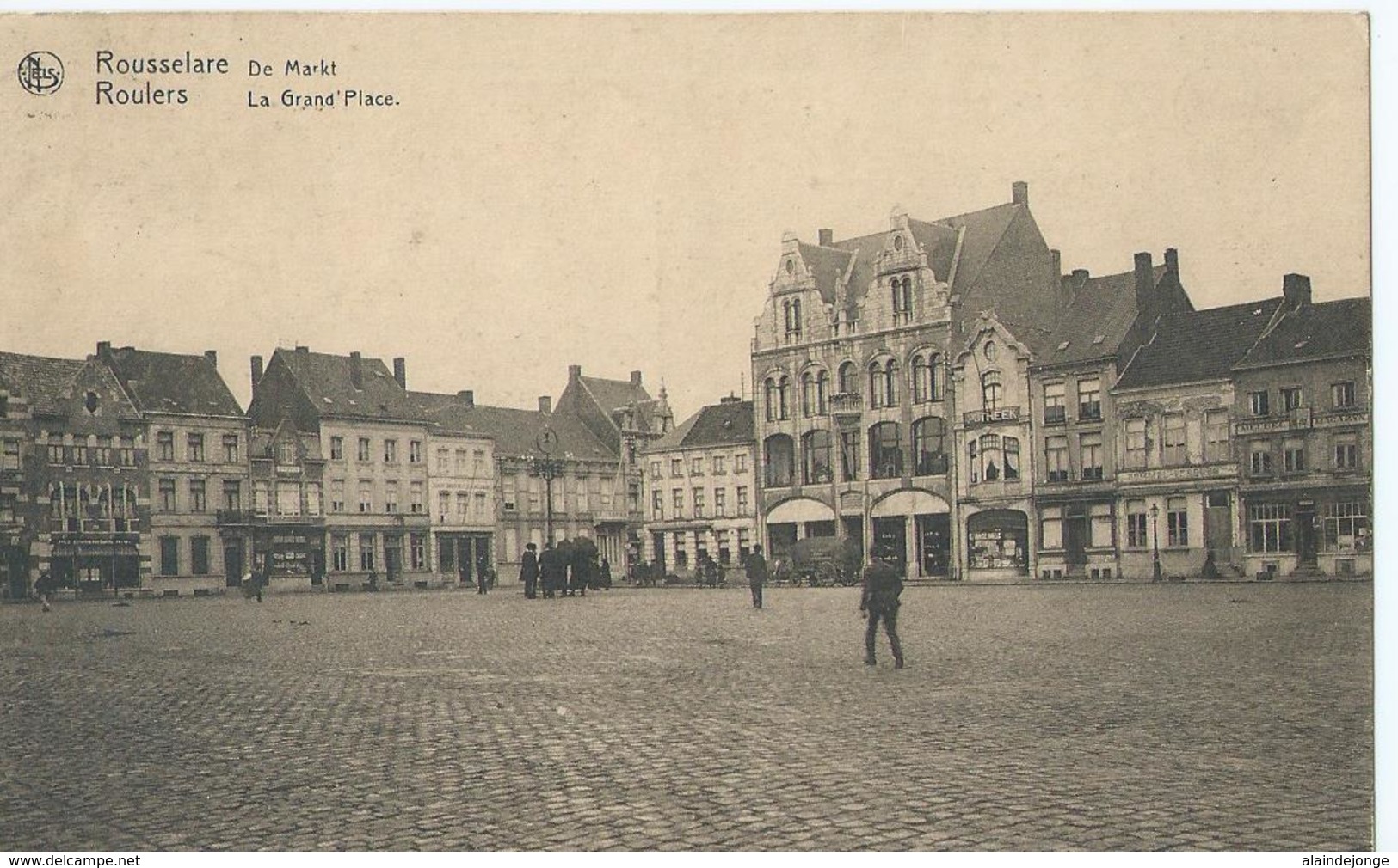 Roeselare - Roulers - Rousselare - De Markt - La Grand'Place - Uitg. Deraerdt-Verhoye - 1926 - Roeselare