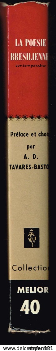 La Poésie Brésilienne Contemporaine - 1966 - 292 Pages 21,7 X 14 Cm - Autres & Non Classés
