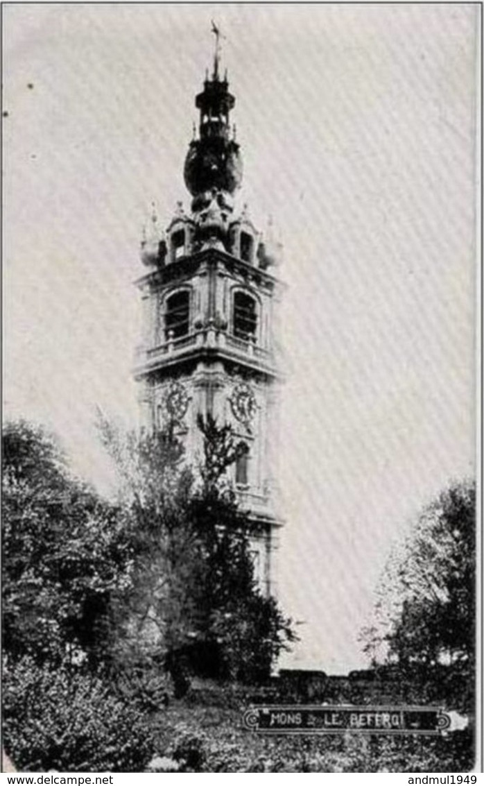 MONS - Le Beffroi - Oblitération De 1911 - Mons