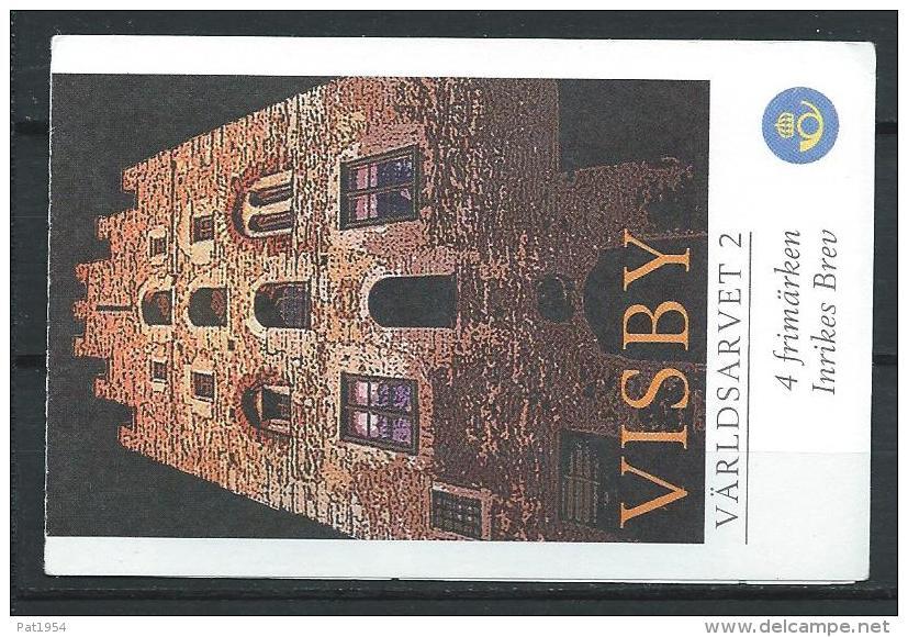 Suède 2002 Carnet C2264  Neuf Patrimoine Mondial Visby - 1981-..