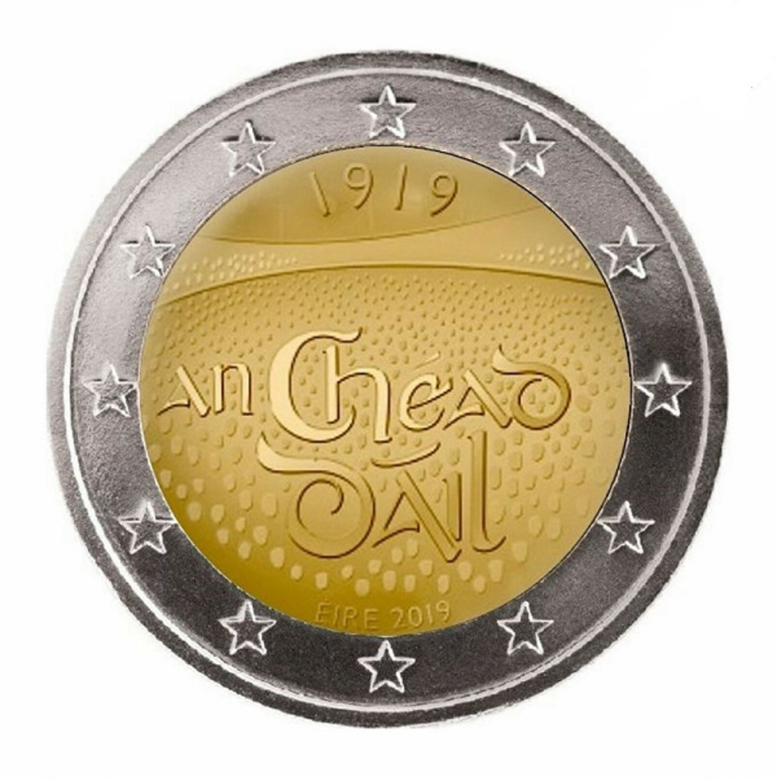 WC - Irlande 2 Euro CC 2019 100th - First Assembly In Dáil Éireann - New - Irlanda