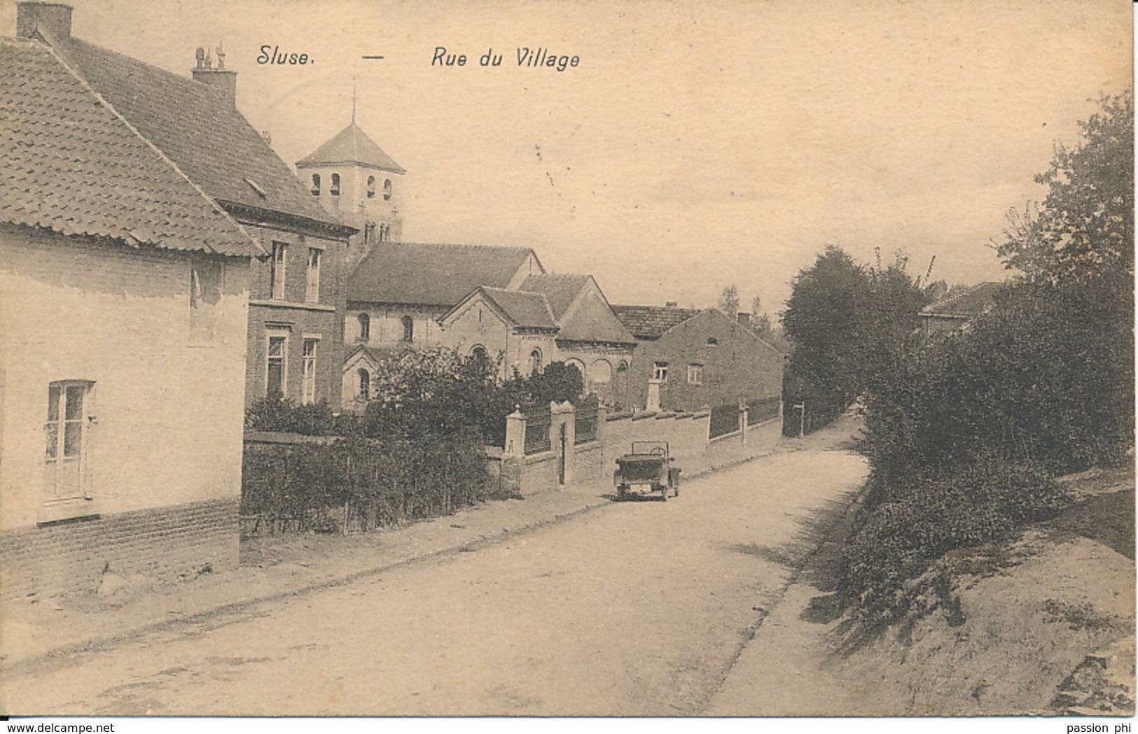 BELGIUM TONGEREN SLUIZEN SLUSE RUE DU VILLAGE - Tongeren