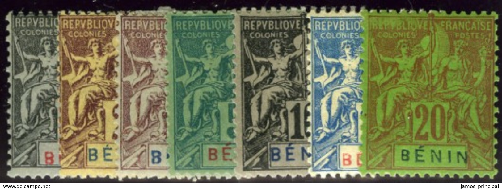 Benin. Sc #33-39. Mint. OG. - Unused Stamps
