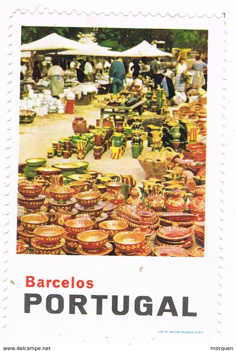 Viñeta, Vignette, Label, Cinderella PORTUGAL Turismo, Tourism, BARCELOS * - Unused Stamps