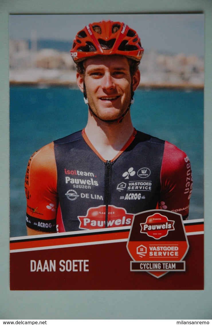 CYCLISME:DAAN SOETE - Cyclisme