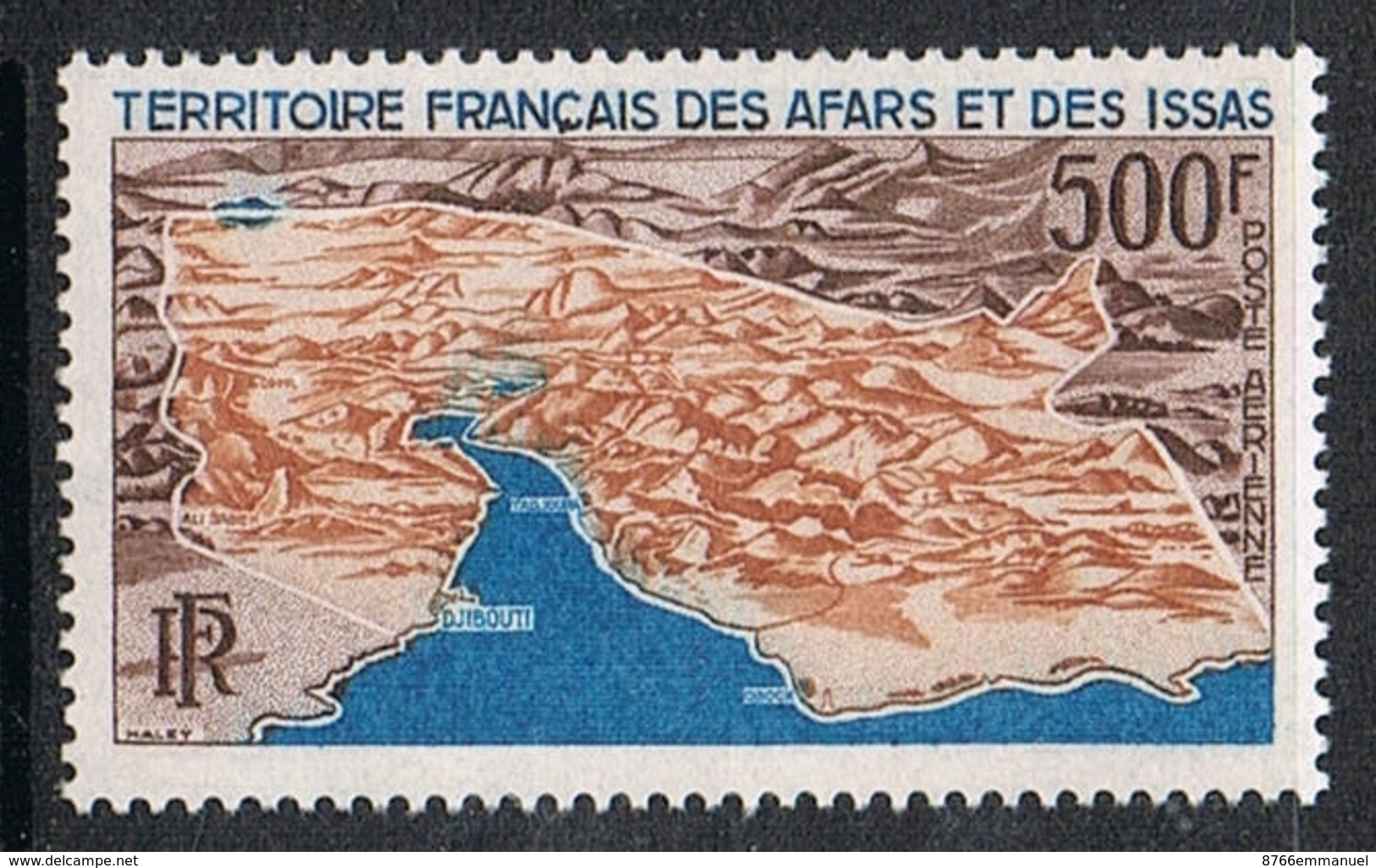 AFARS ET ISSAS AERIEN N°59 N**  Carte - Ongebruikt