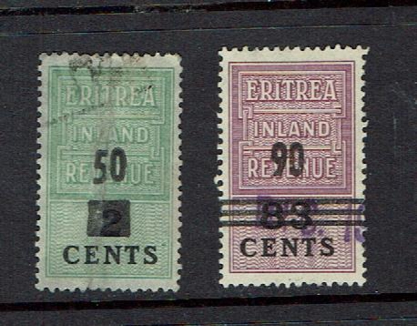 ERITREA...early Revenues...scarce - Erythrée