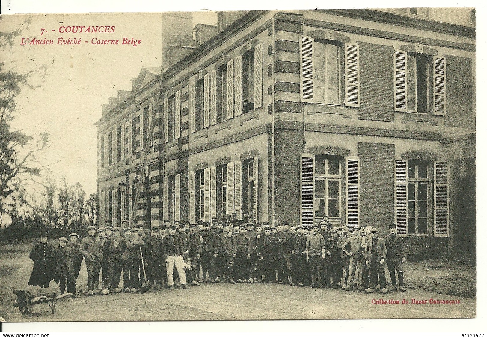 50 - COUTANCES / L'ANCIEN EVECHE - CASERNE BELGE - Coutances