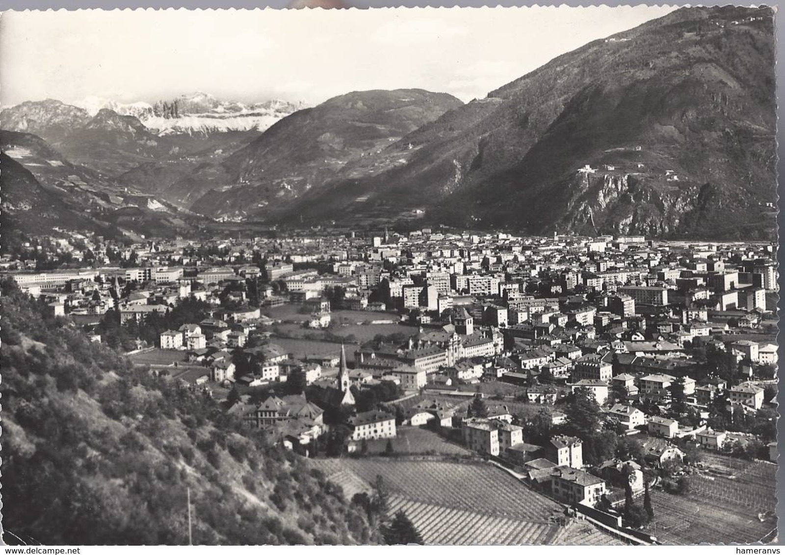 Bolzano - Panorama Verso Il Catinaccio - Bozen - H5118 - Bolzano