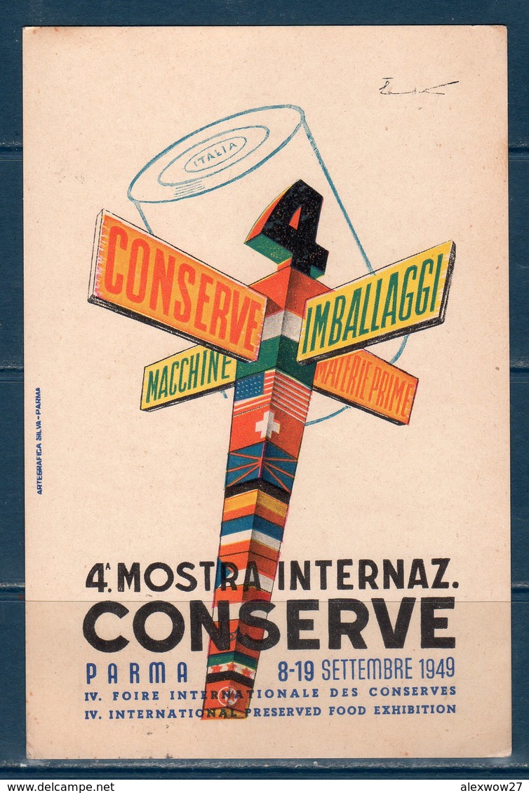 4° Mostra Internazionale Conserve 1949 Viaggiata - Manifestations