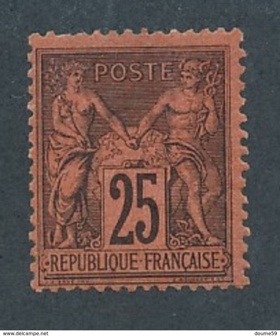 CM-120: FRANCE: Lot Avec N° 91* Signé (* 2ème Choix Compté NSG) - 1876-1898 Sage (Type II)