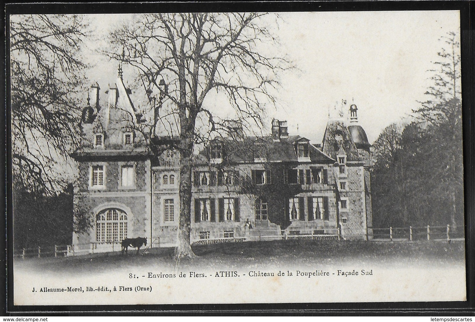 CPA 61 - Athis, Château De La Poupelière - Athis De L'Orne