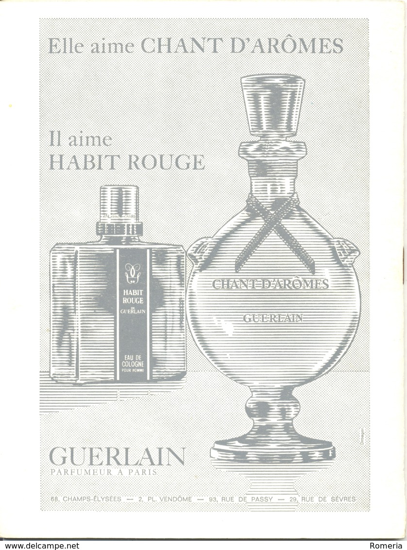 Octobre 1969 - Programme Théâtre Edouard VII - "Les Garçons de la Bande" - Représentation du 4 octobre 1969 -