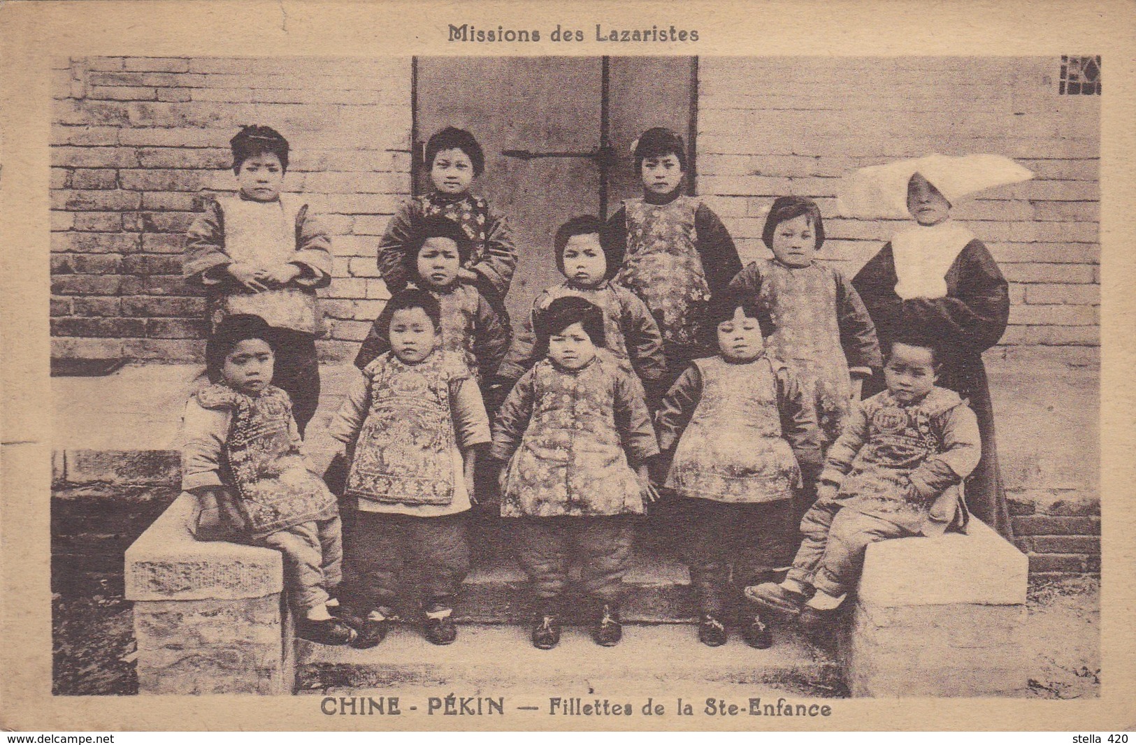 Chine Pekin  Fillettes De La St Enfance   Missions Des Lazaristes - China