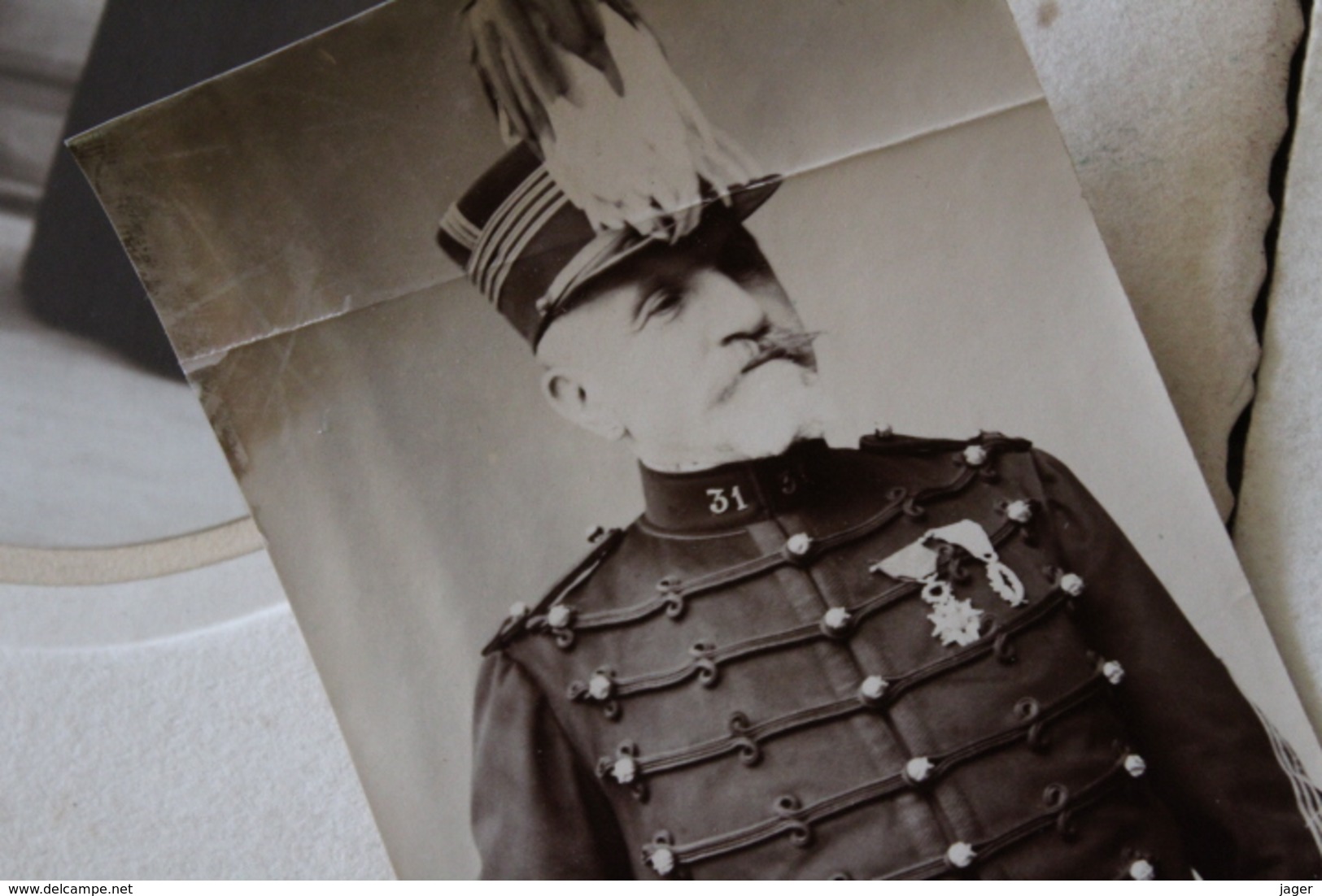 3  Photos Militaires Officier Superieur   Avec Decorations Vers 1900 - Guerra, Militares