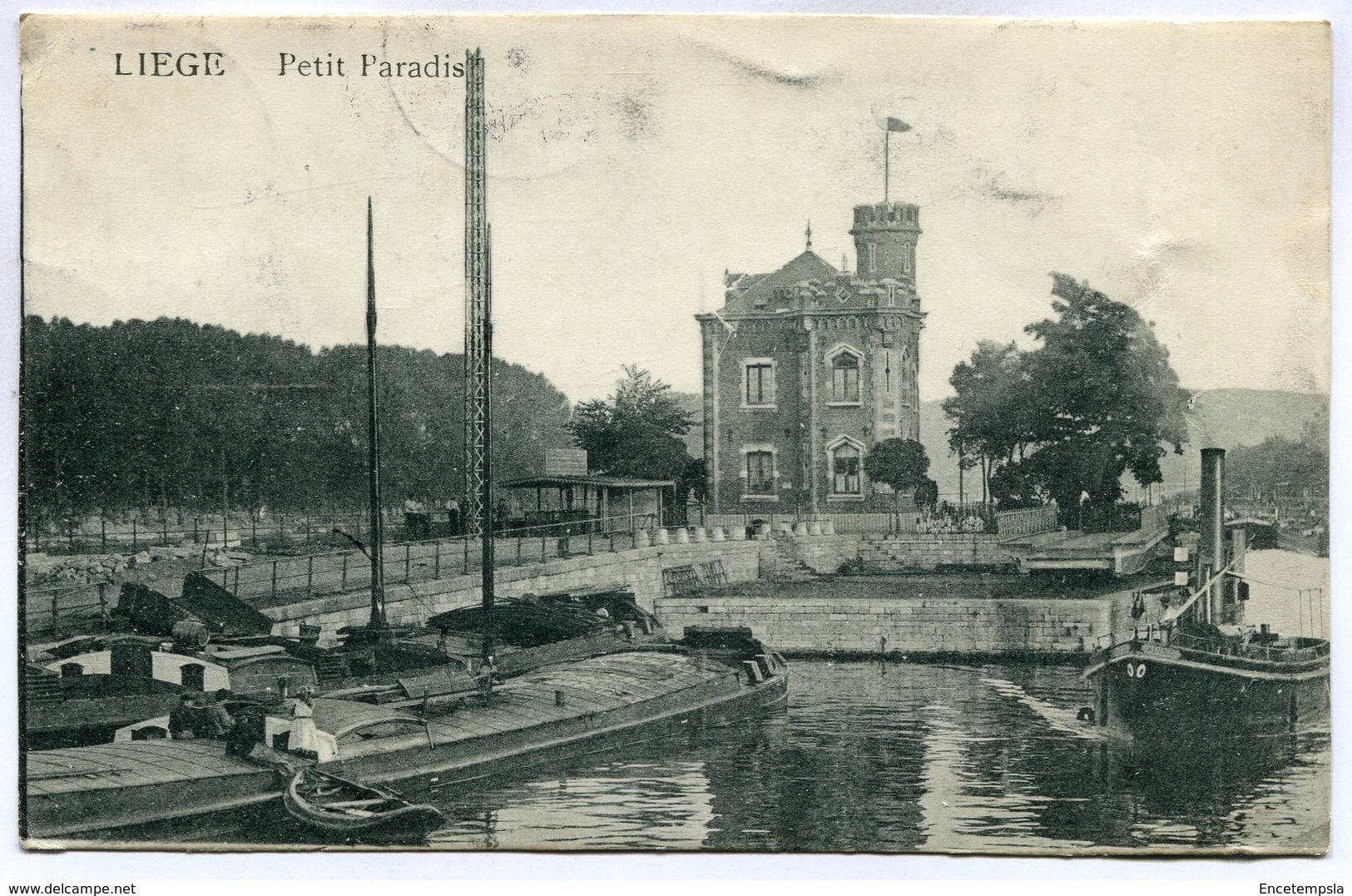 CPA - Carte Postale - Belgique - Liège - Petit Paradis - 1921 ( M7337) - Luik