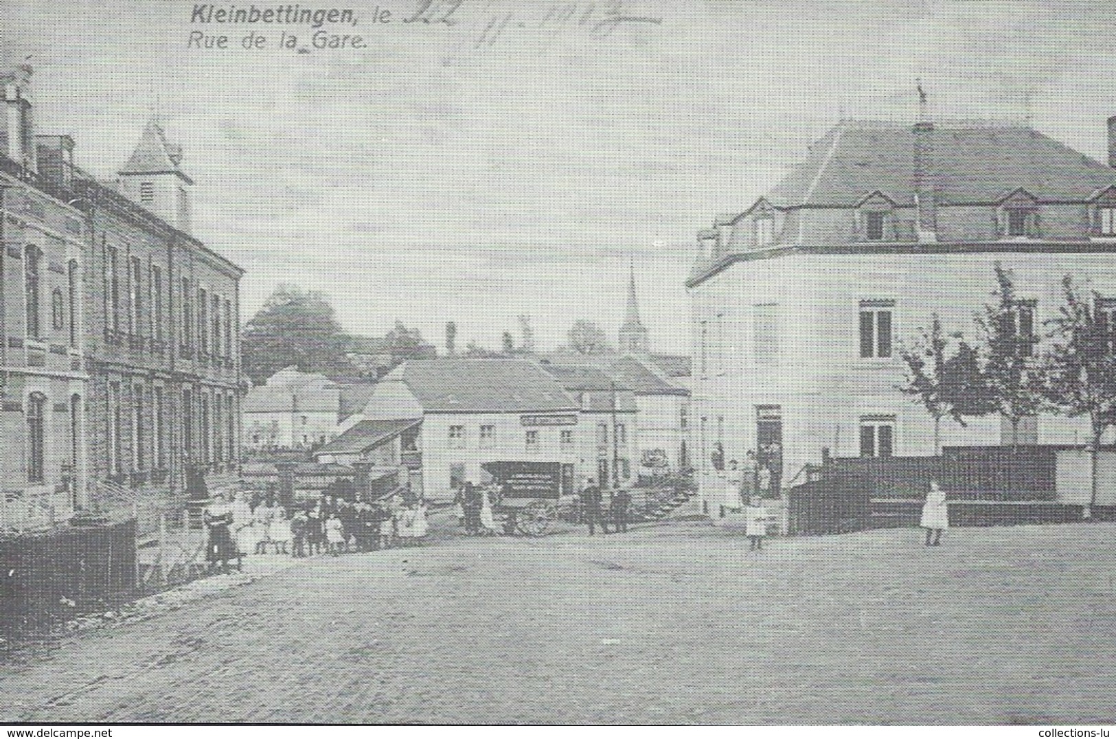 Kleinbettingen, Rue De La Gare   -   Edition Hamper-Pesch , Mamer - Autres & Non Classés