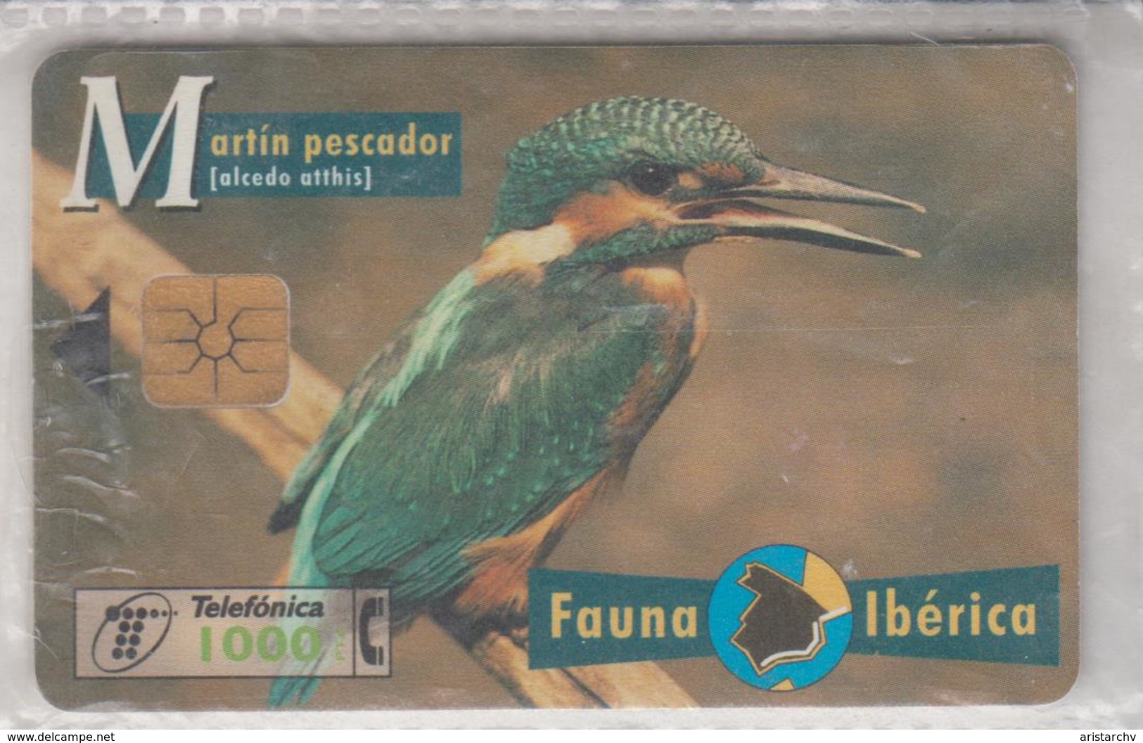 SPAIN 1998 FAUNA IBERICA BIRD MARTIN PESCADOR KINGFISHER - Passereaux