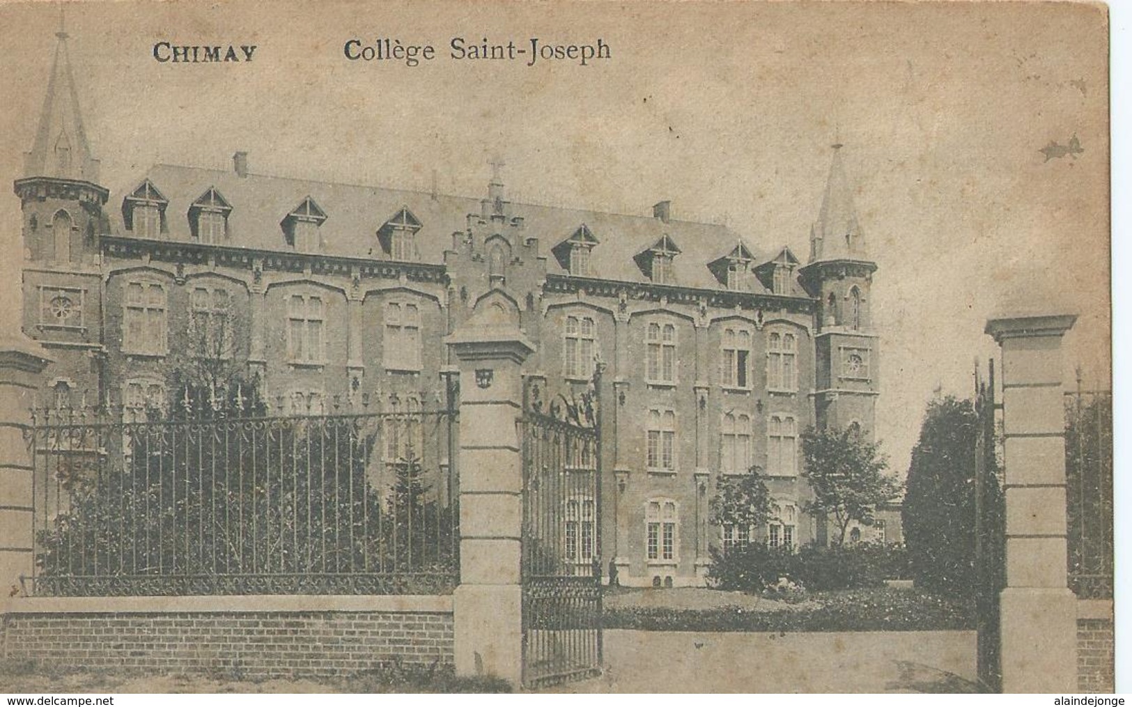 Chimay - Collège Saint-Joseph - E. Donniau Cartes En Gros Chimay - 1919 - Chimay