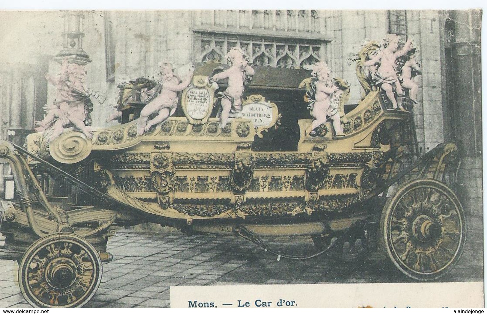 Bergen - Mons - Le  Car D'or - L.L. Brux - 17 - 1905 - Mons