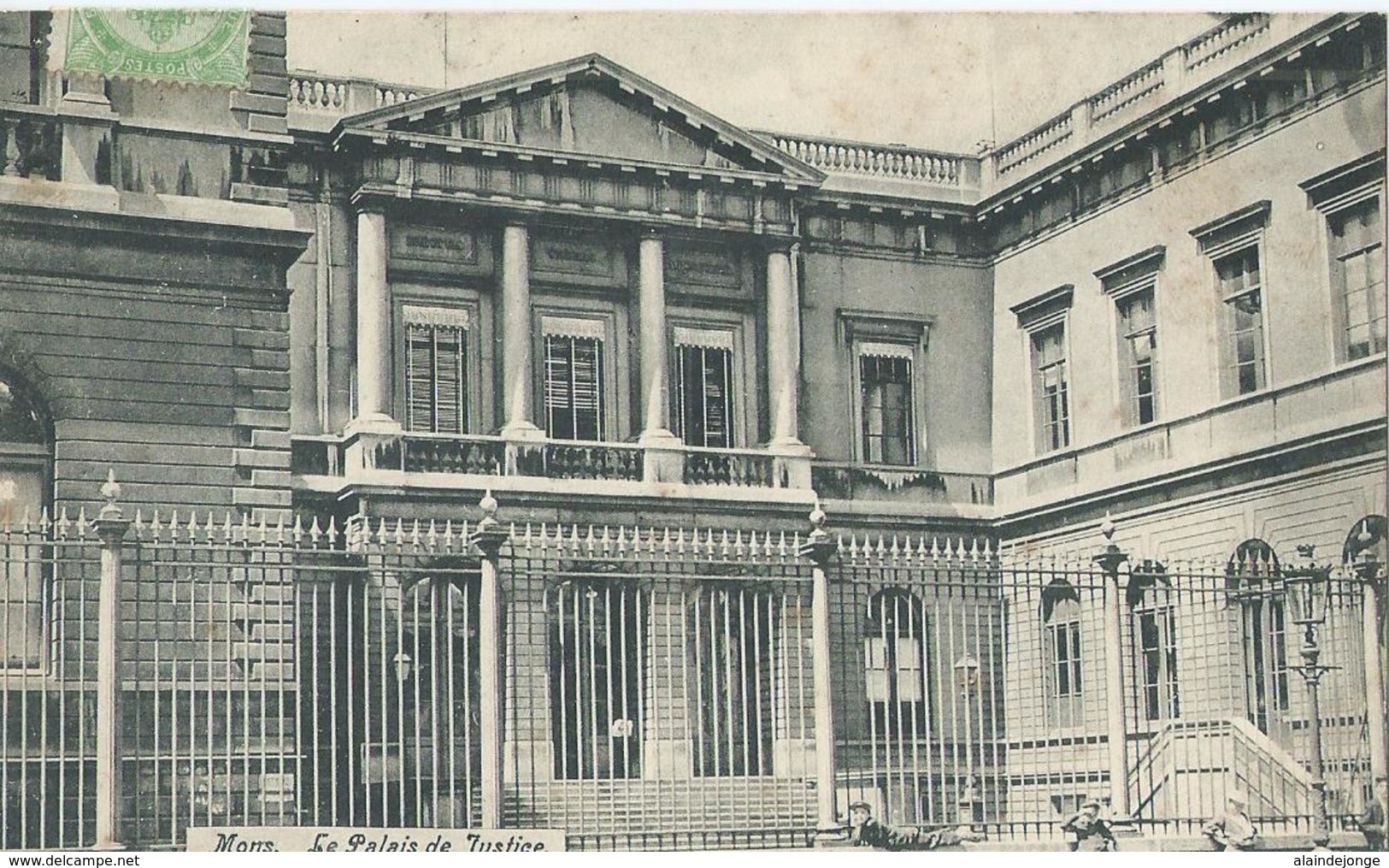 Bergen - Mons - Le Palais De Justice - 1907 - Mons