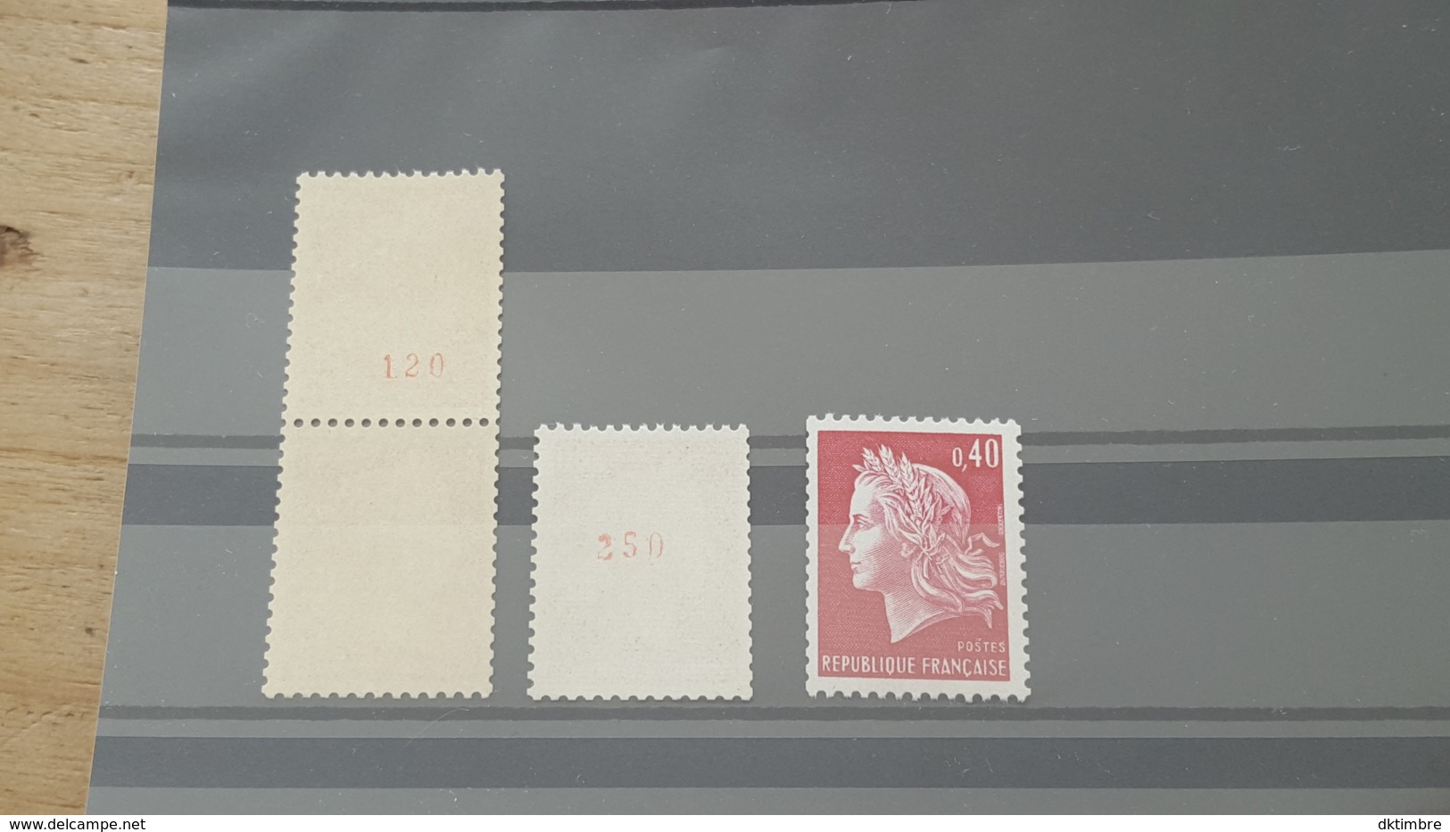 LOT 441123 TIMBRE DE FRANCE NEUF** LUXE NUMERO ROUGE N°1536Bc VALEUR 35 EUROS - Collezioni