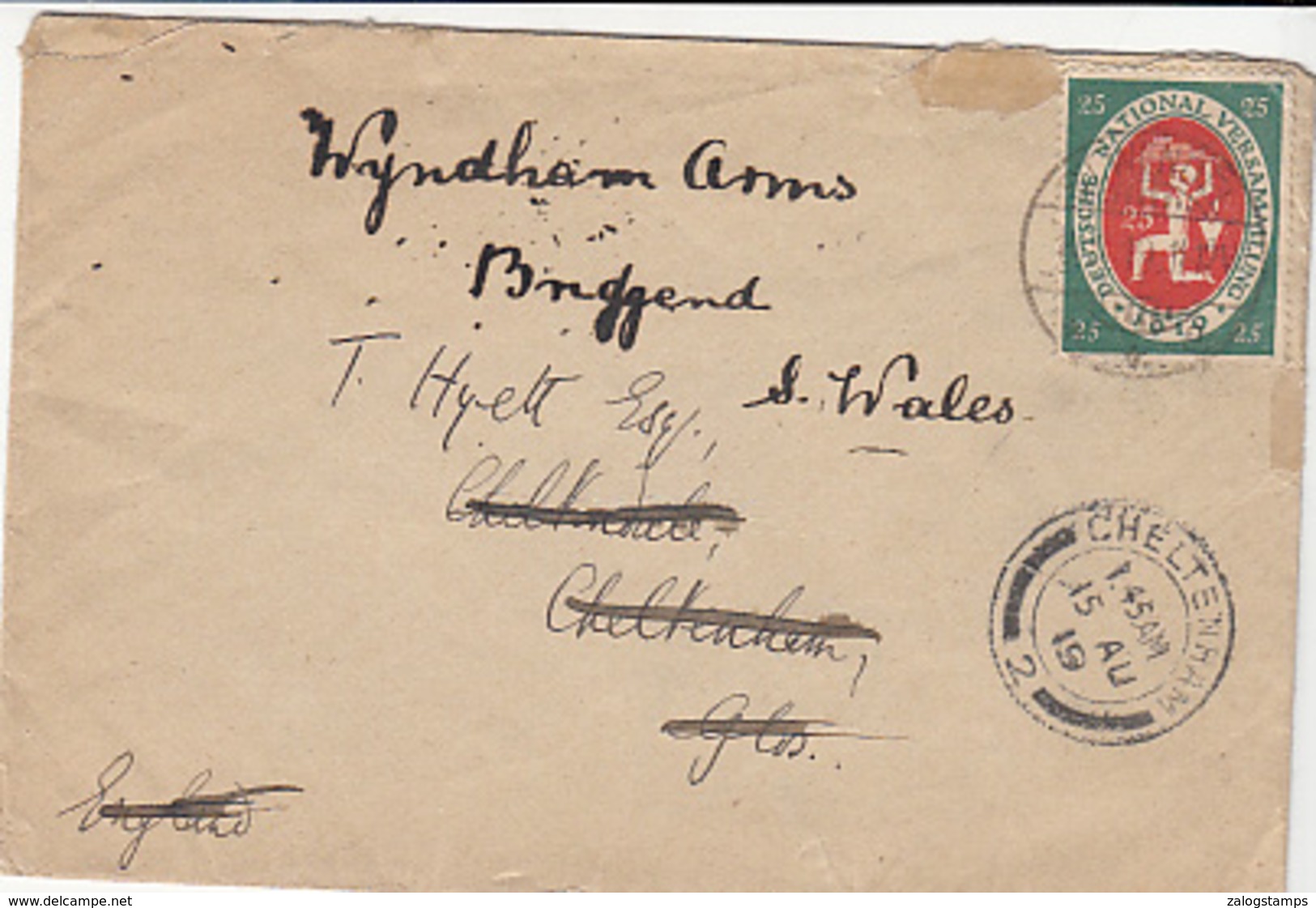 Germany Airmail Cover To UK,   (A-1500special(3)) - Briefe U. Dokumente