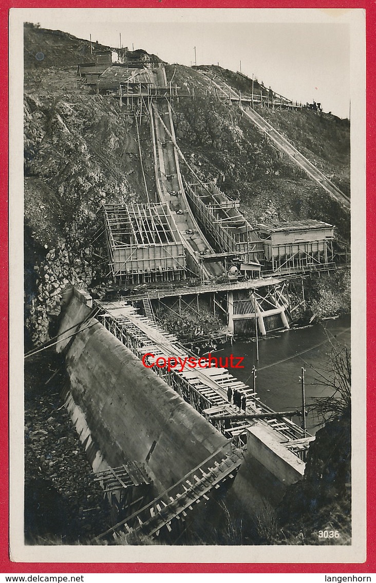 3 Foto AK von der Saaletalsperre (bei Gräfenwarth / Schleiz ~ um 1930