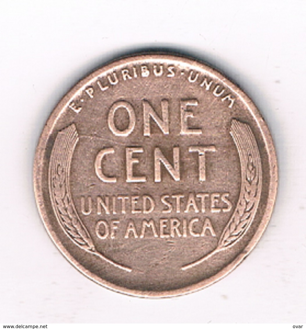 ONE  CENT 1917  USA /1374/ - 1909-1958: Lincoln, Wheat Ears Reverse