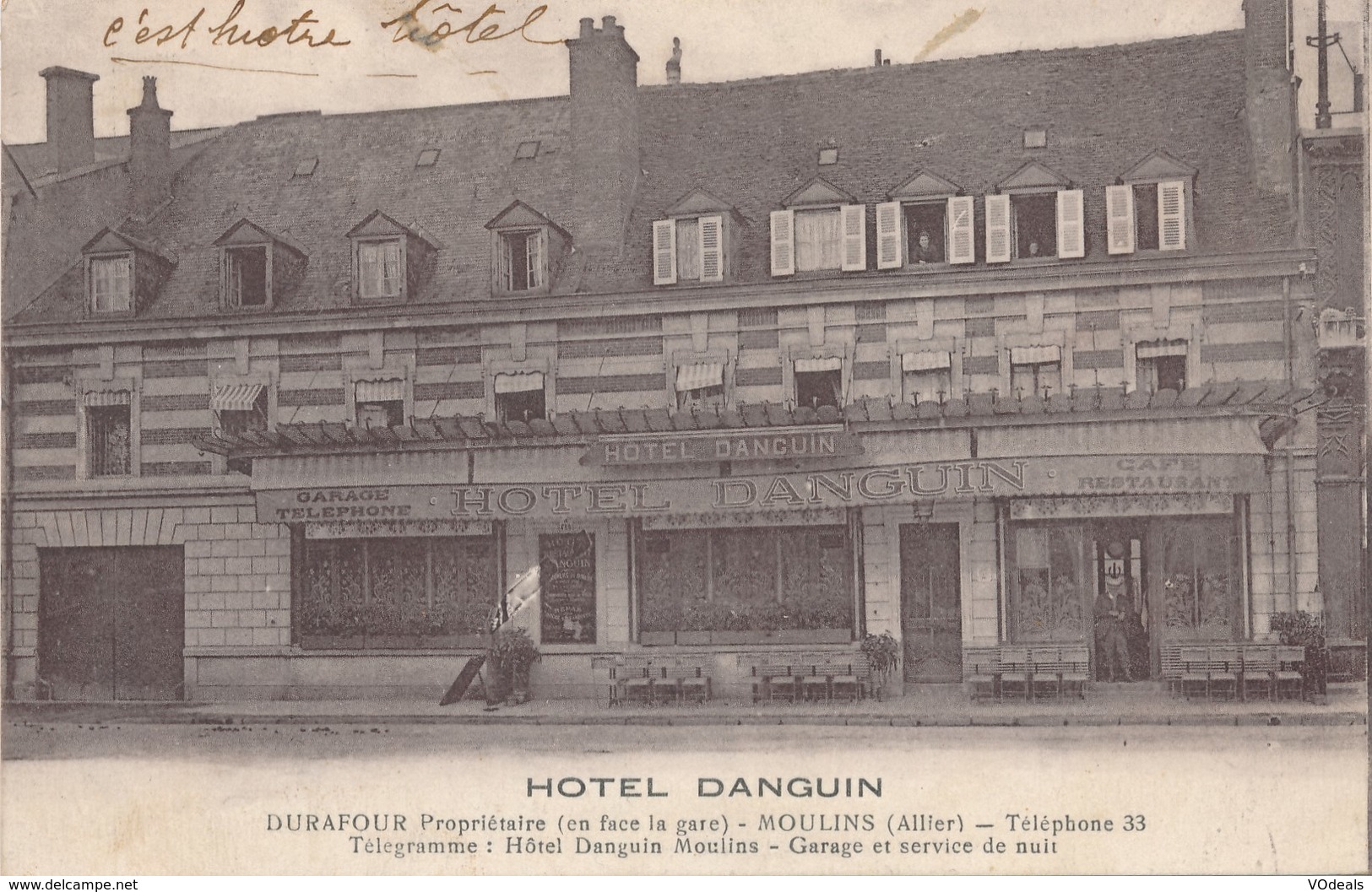 CPA - France - (03) Allier - Moulins - Hôtel Danguin - Moulins