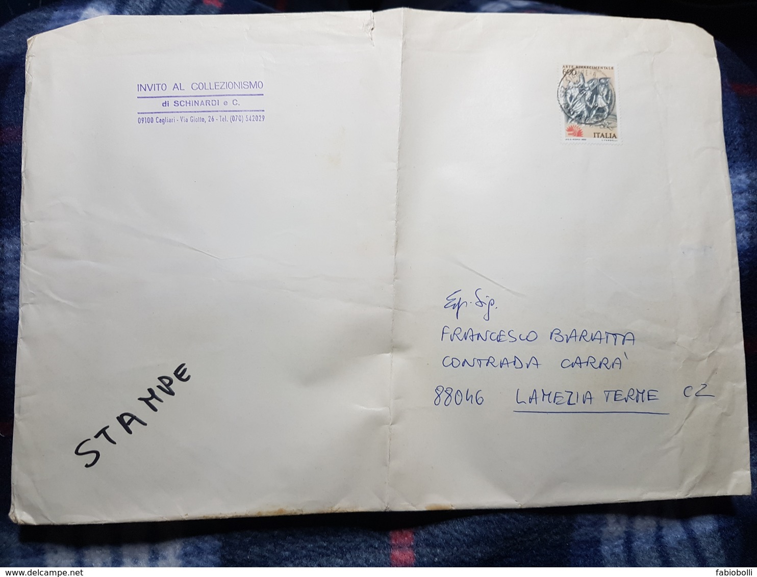 (18131) STORIA POSTALE ITALIA 1985 - 1981-90: Poststempel