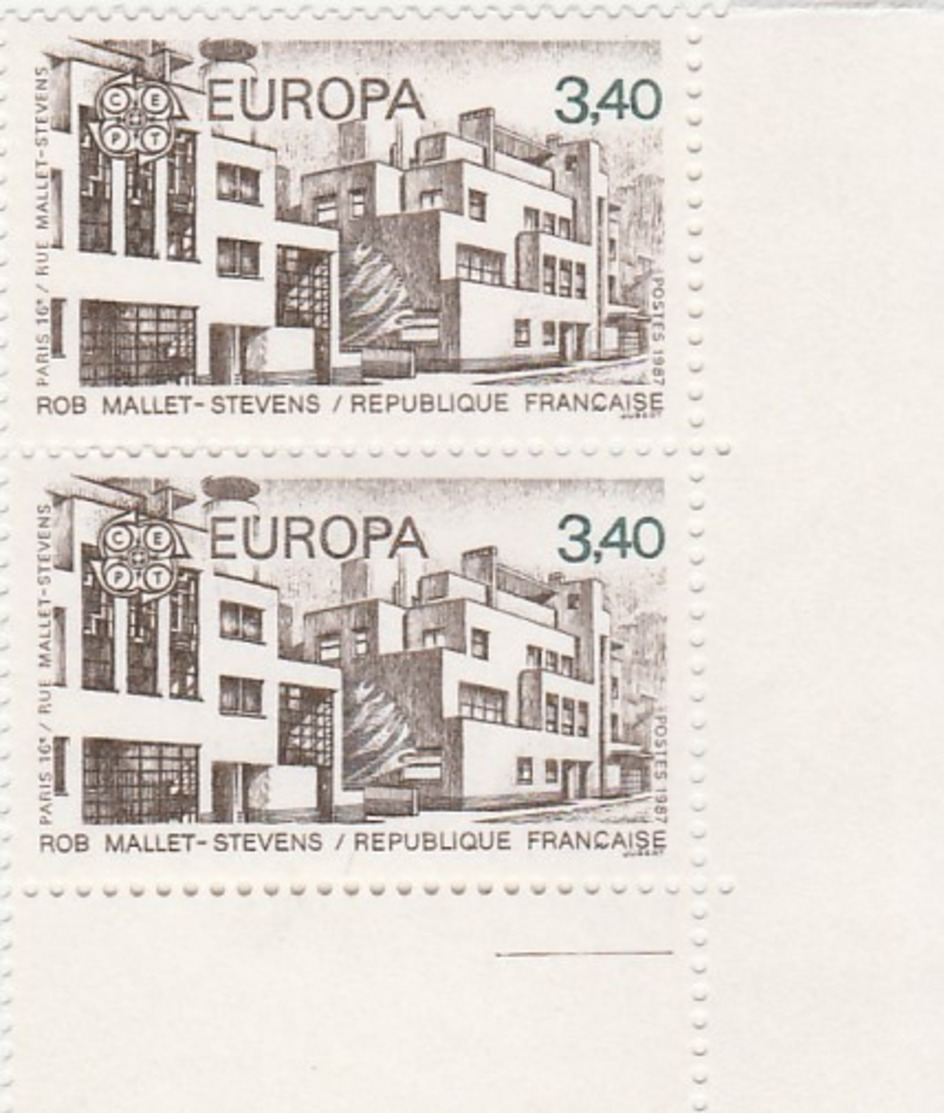 FRANCE 1987 N°2472*° EUROPA LA PAIRE BDF - Neufs