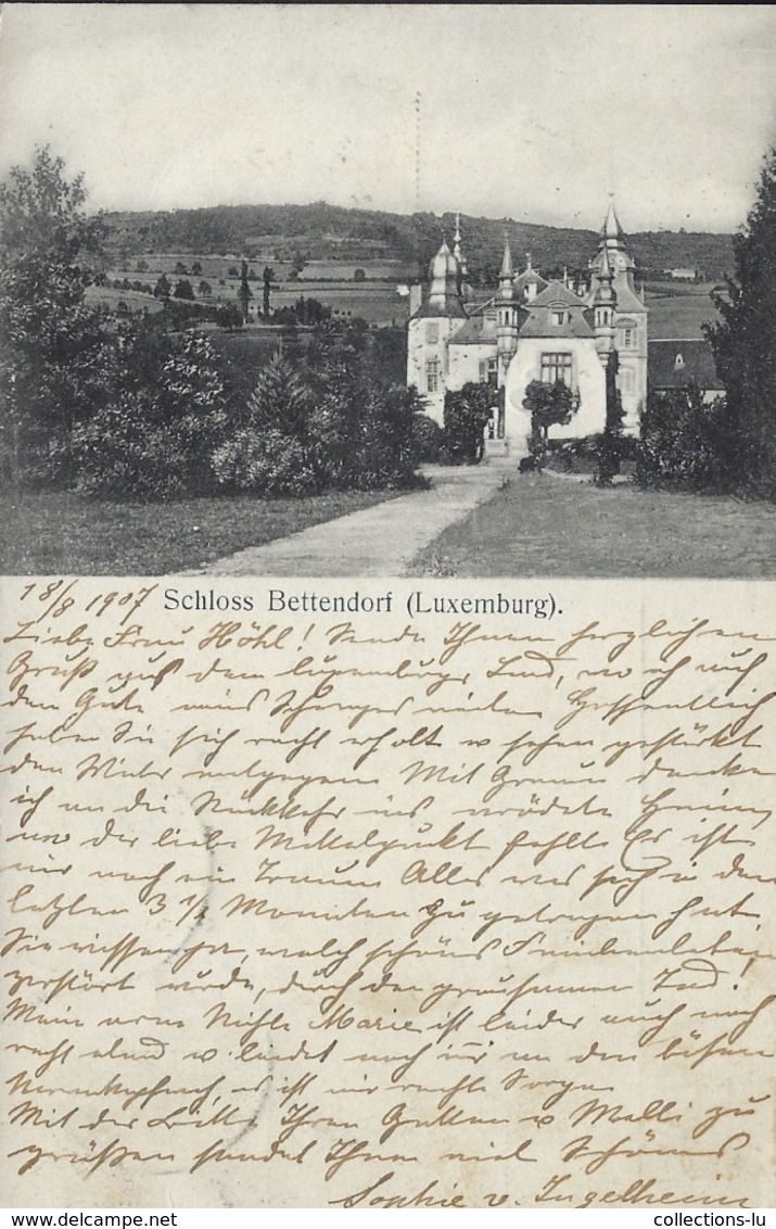 Schloss Bettendorf ( Luxembg ) - Autres & Non Classés