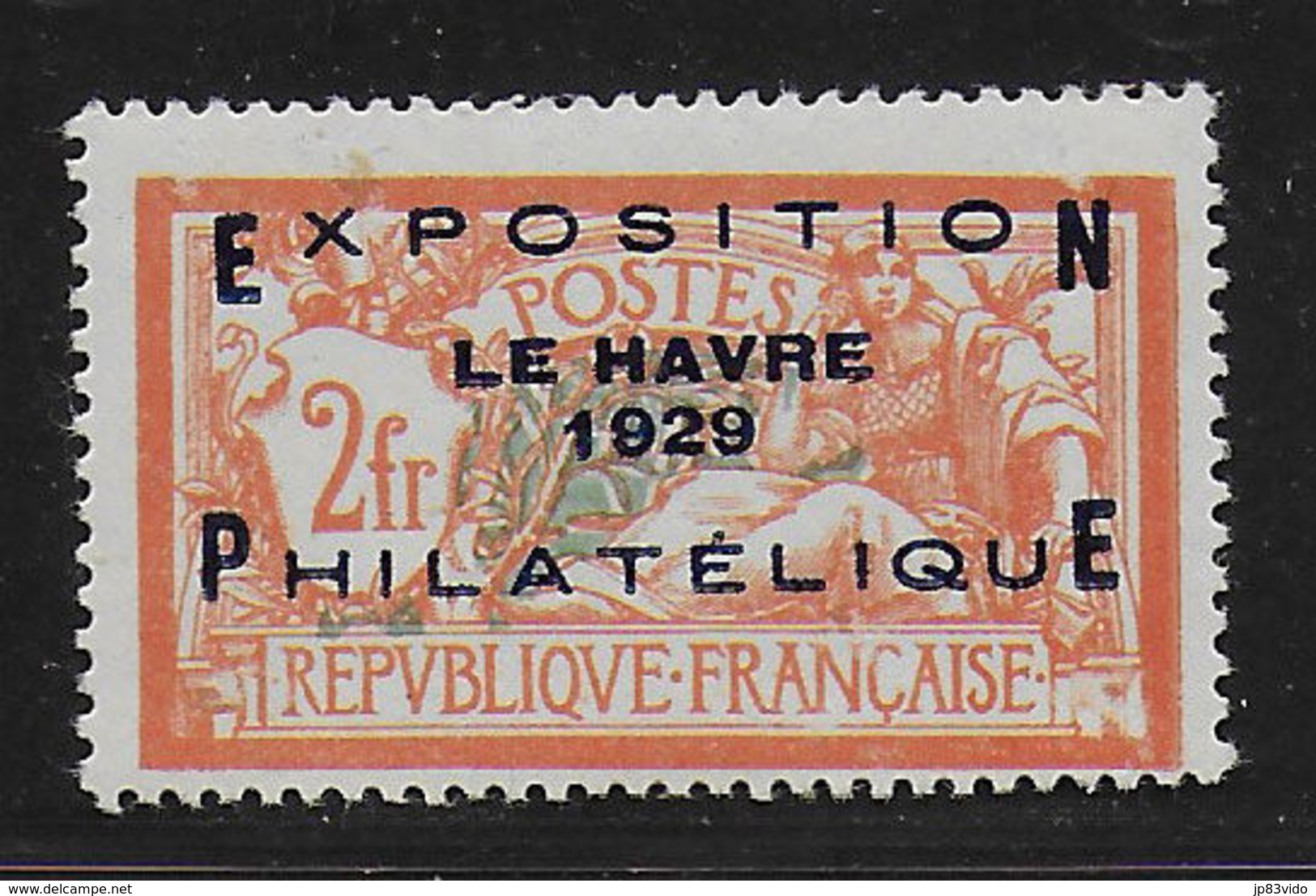 France 1929 Exposition Philatélique Du Havre  Yvert : 257A N* Signée - Collezioni