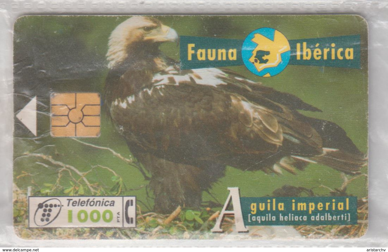 SPAIN 1996 FAUNA IBERICA BIRD AGUILA IMPERIAL EAGLE - Arenden & Roofvogels