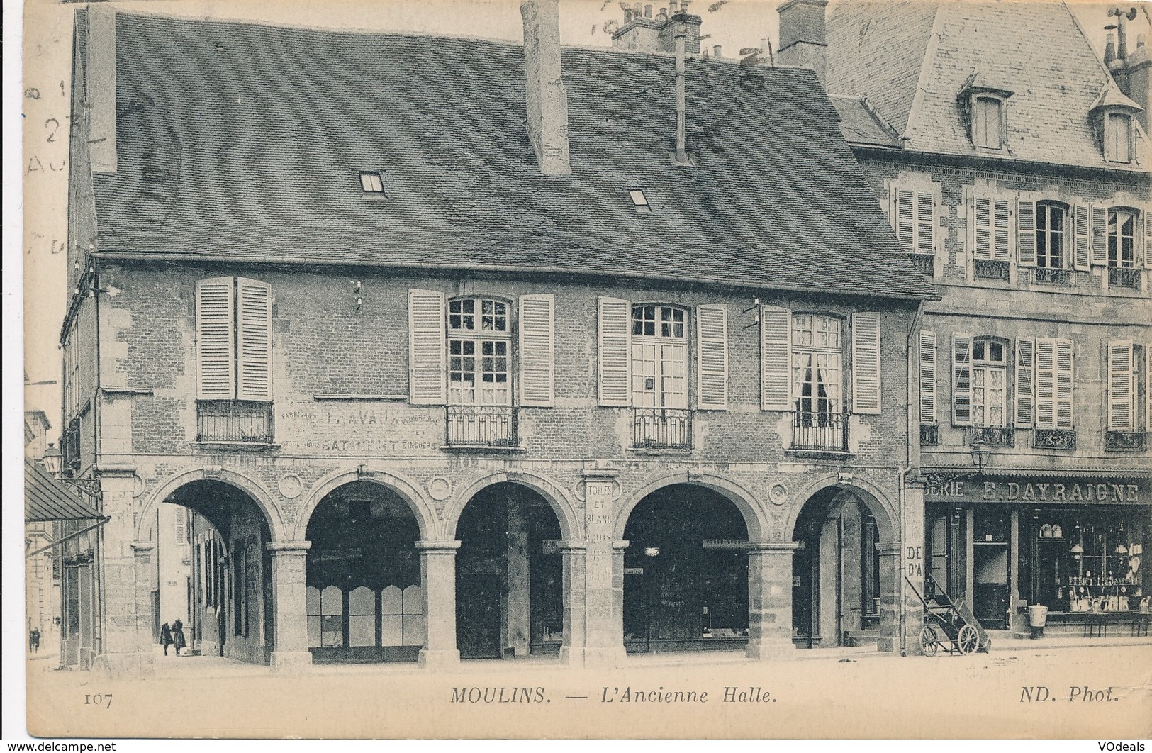 CPA - France - (03) Allier - Moulins - L'ancienne Halle - Moulins