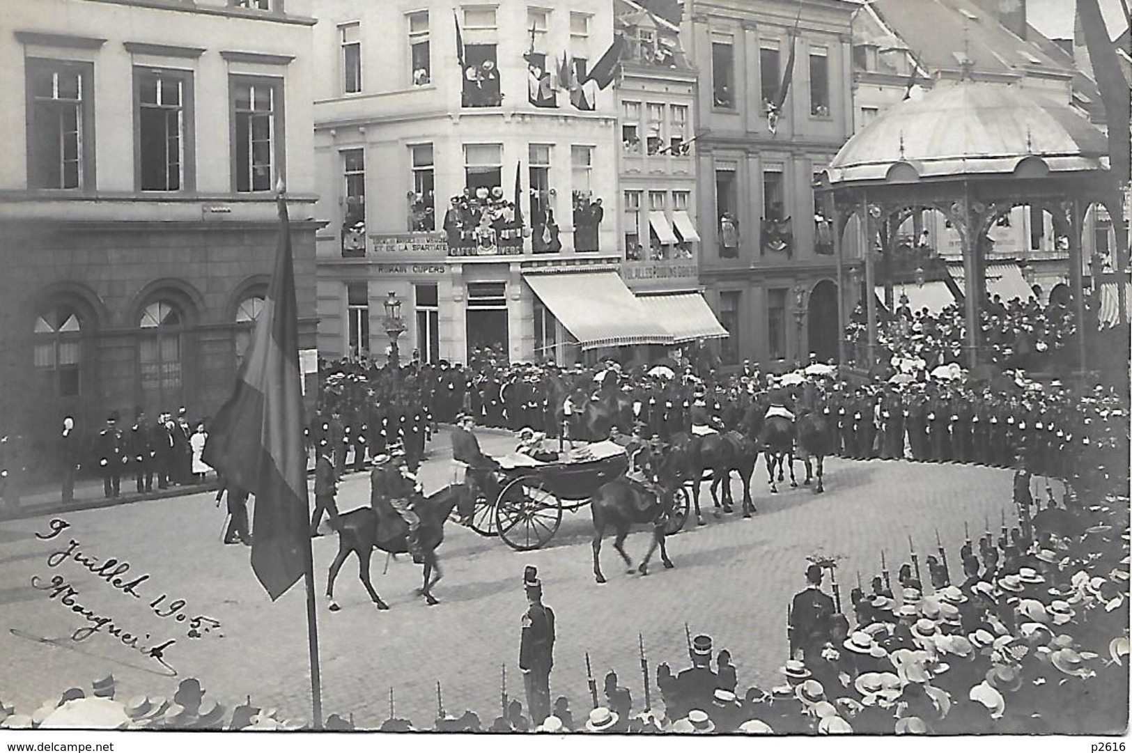 BELGIQUE -  NAMUR - 1905 -  CARTE- PHOTO - Namur