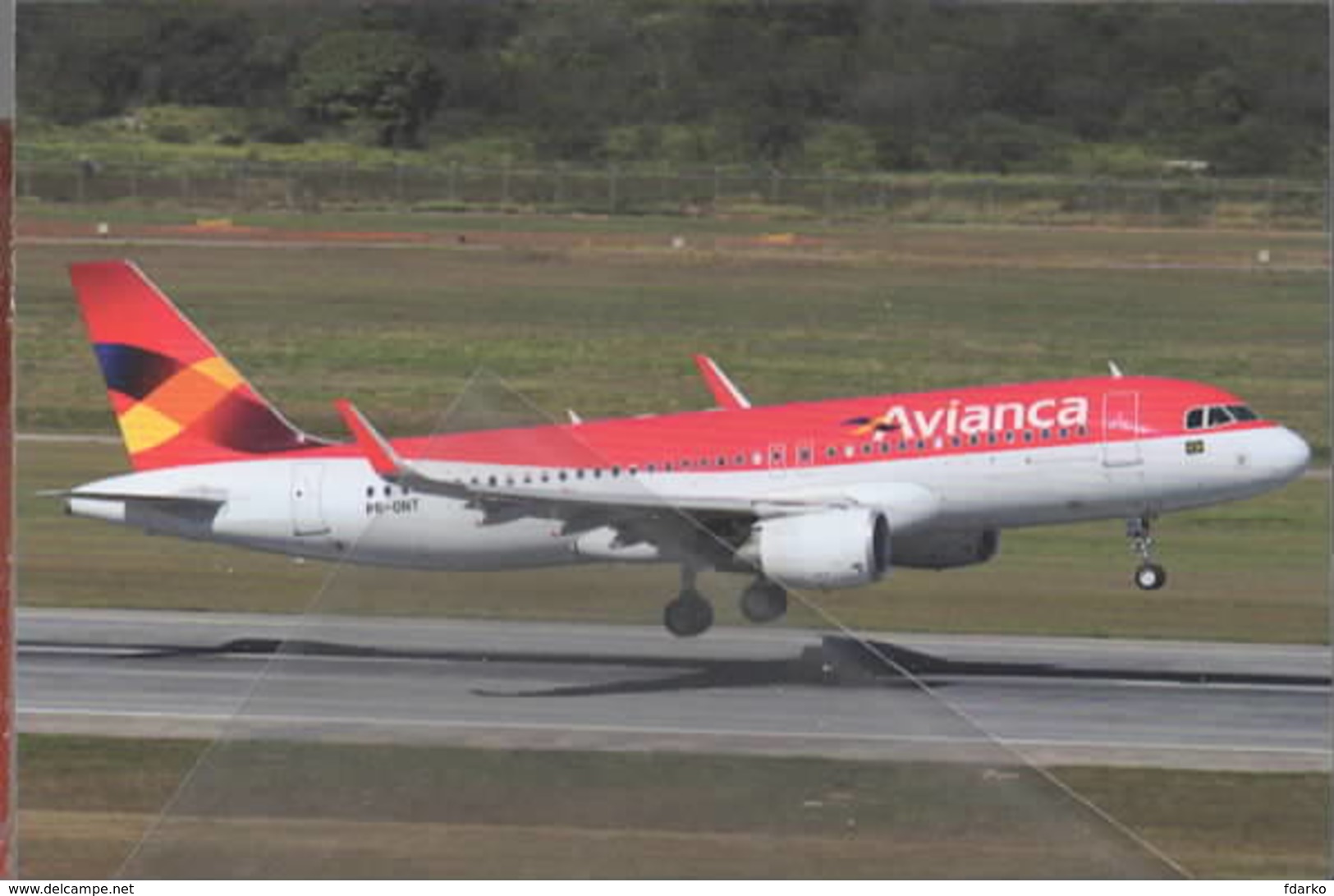 Avianca Airlines Brasil A320-200 PR-ONT At San Paolo - 1946-....: Era Moderna