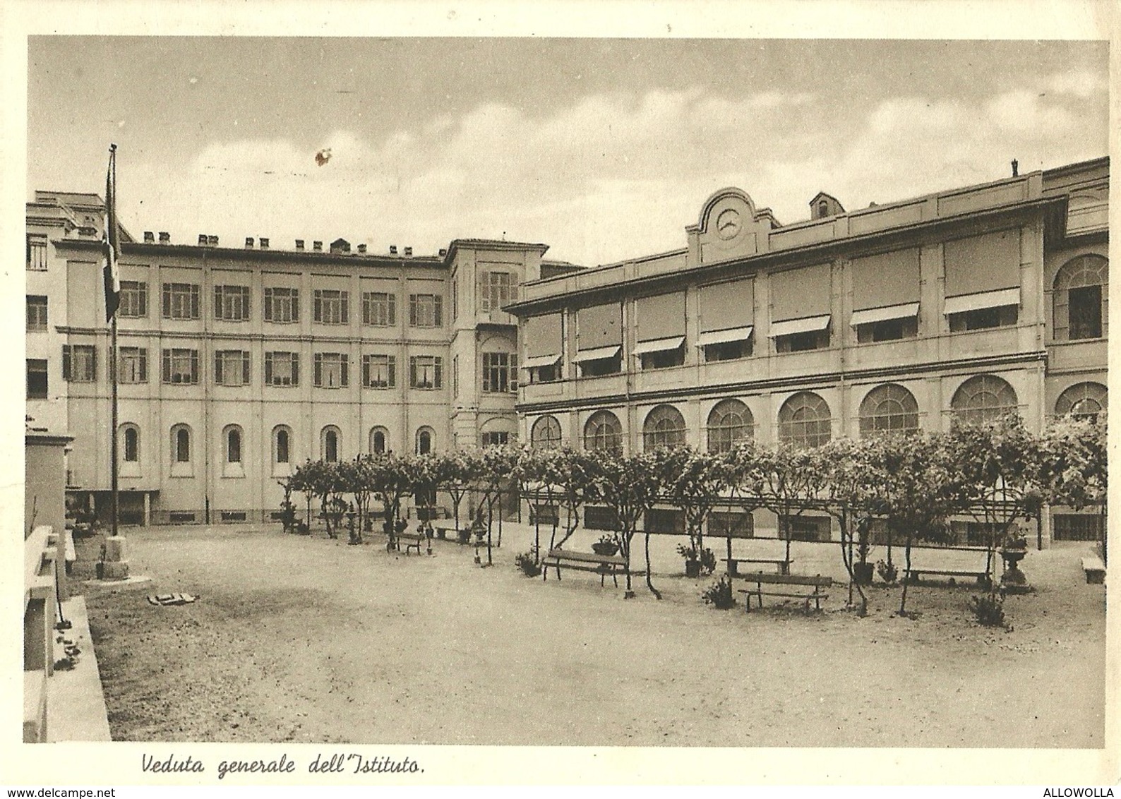 2676 " ISTITUTO IMMACOLATA-CUNEO-VEDUTA GENERALE DELL'ISTITUTO "CARTOLINA.POST.ORIG.SPEDITA - Cuneo