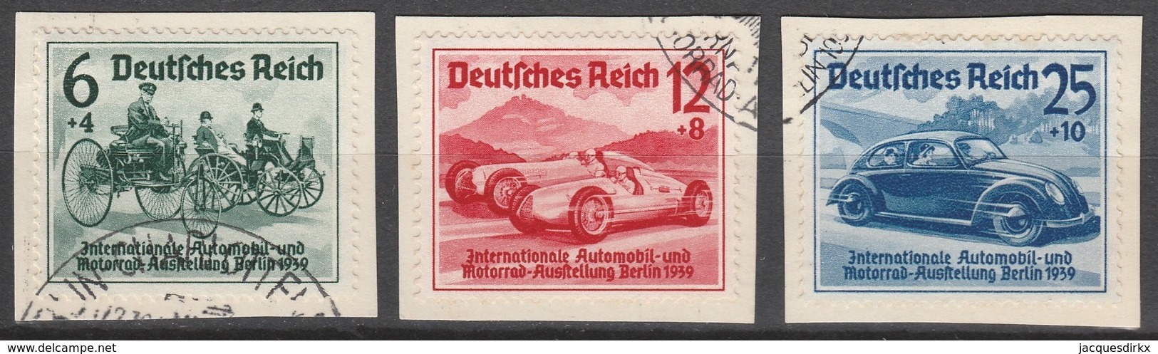 Deutsches Reich    .    Michel    .     686/688         .       O        .      Gebraucht - Gebraucht