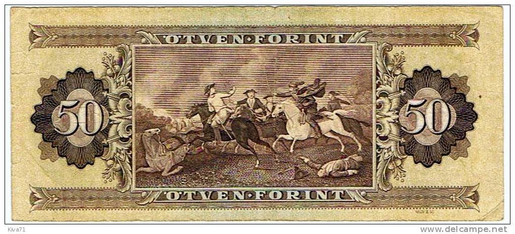 50  Forint  "Hongrie"  Novembre 1983     B1 - Hongrie