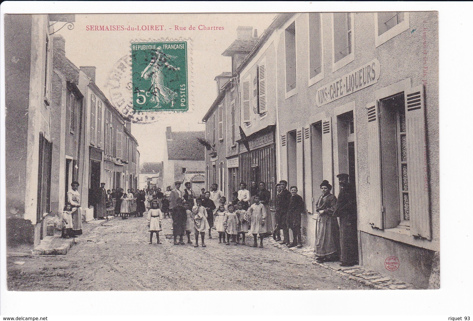 SERMAISES-du-LOIRET - Rue De CHartres - Sonstige & Ohne Zuordnung