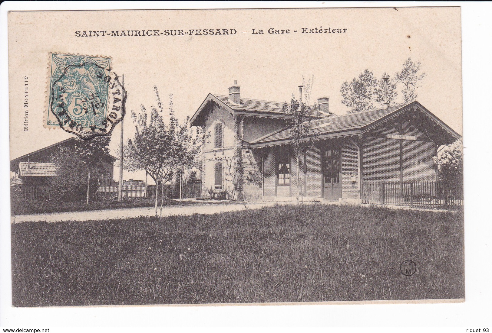 SAINT-MAURICE-SUR-FESSARD - La Gare - Extérieur - Other & Unclassified