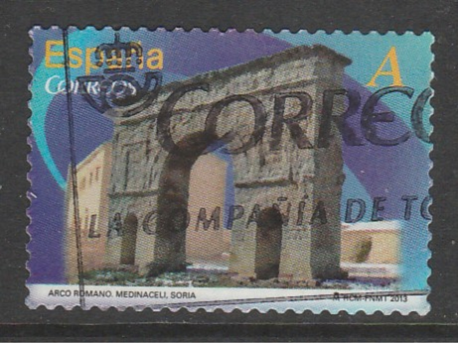 Spain 2013 Monumental Arches And Gates - Self Adhesive Stamps A Multicoloured  SW 4755  O Used - Used Stamps