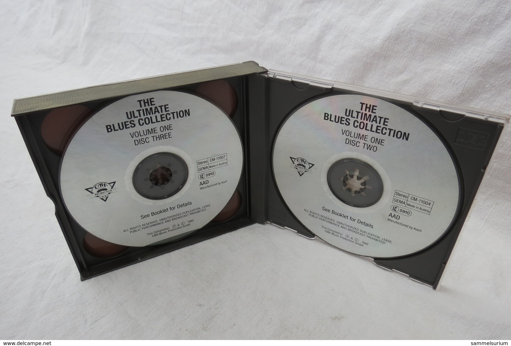 3 CD-Set "The Ultimate Blues Collection" Volume One - Blues